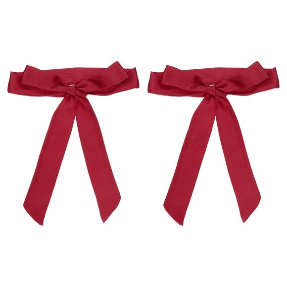 Раtіkіl Accessories - Satin Sash Belt Scarf, 2 Pcs 2" Wedding Party Bridal Blank Satin Waist Belts🐨